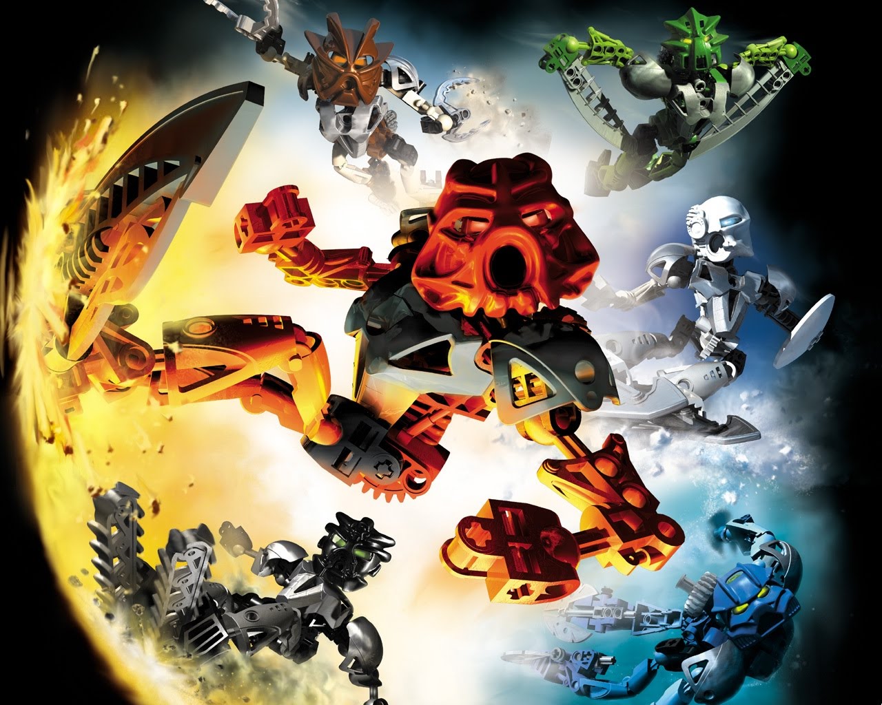 Герои Lego Bionicle обзор на наборы серии лего