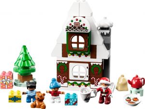 Lego 10976 Duplo Пряничный домик Санты