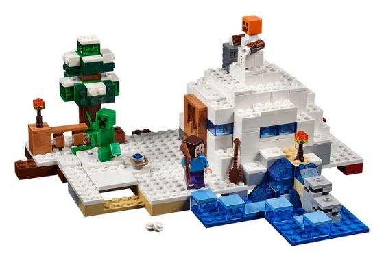 Lego 21120 Minecraft Снежное убежище