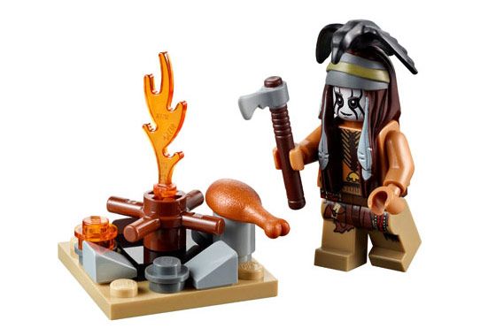 Lego 30261 Lone Ranger Лагерь Тонто Tonto's Campfire