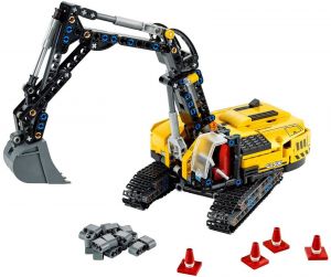 Lego 42121 Technic Тяжелый экскаватор поврежденная коробка