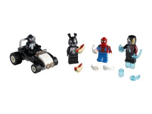 Lego 40454 Super Heroes Фигурки Человек-Паук против Венома и Железного Венома поврежденная упаковка