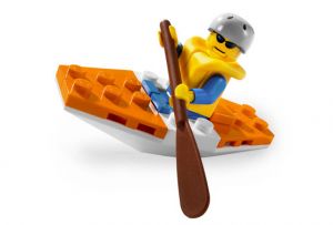 Lego 5621 City Байдарка берегового спасателя
