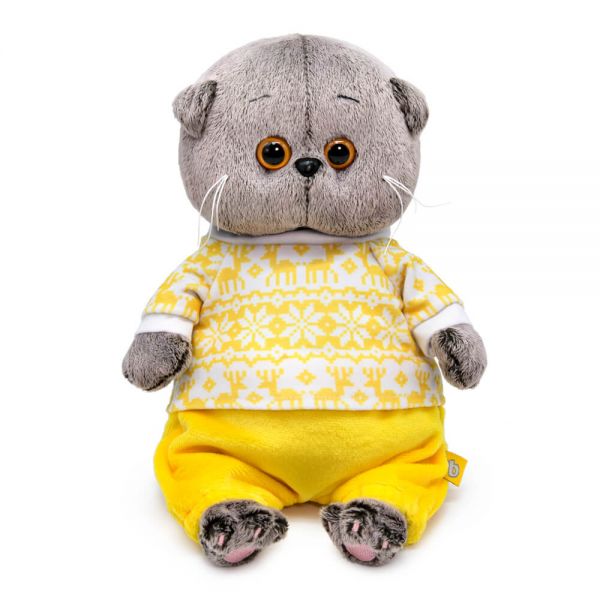 Мягкая игрушка Буди Баса Budi Basa Basik Baby в зимней пижамке, 20 см, BB-109