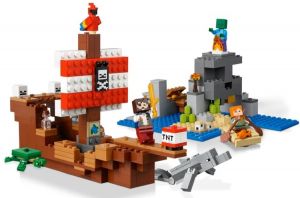 Lego 21152 Minecraft Приключения на пиратском корабле
