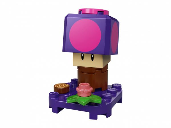 Lego 71386 Минифигурки Super Mario, Series 2 Poison Mushroom