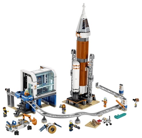 Lego 60228 City Ракета для запуска в далекий космос и пульт управления запуском