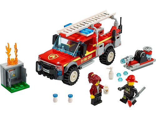 Lego 60231 City Грузовик начальника пожарной охраны