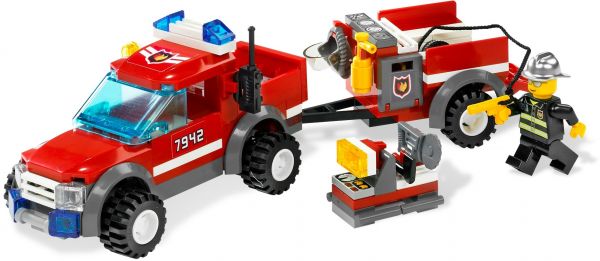 Lego 7942 City Спасательный пожарный внедорожник