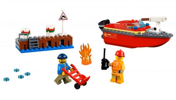 Lego 60213 City Пожар в порту