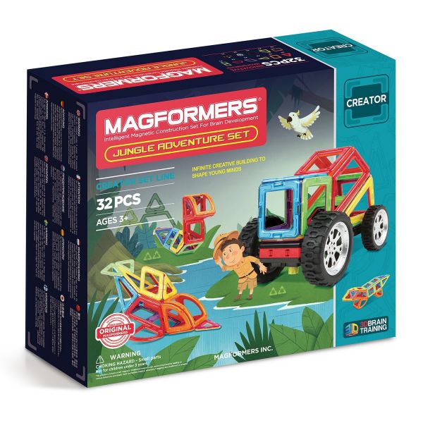 Магнитный конструктор Magformers 703009 Adventure Jungle Set