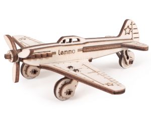 Конструктор деревянный Lemmo 0167 Самолёт Як-9