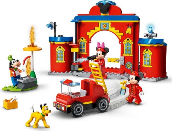 Lego 10776 Disney Пожарная машина и станция Микки и его друзей