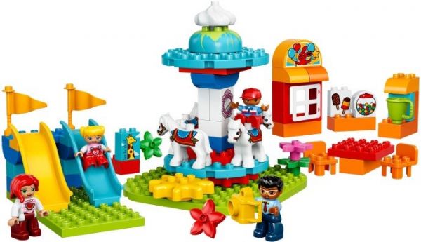 Lego 10841 Duplo Семейный парк аттракционов
