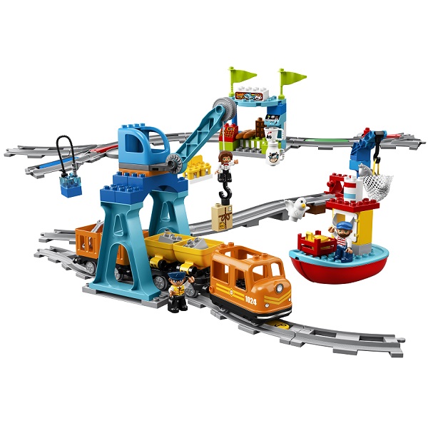 Lego 10875 Duplo Грузовой поезд