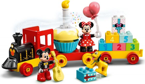 Lego 10941 Duplo Праздничный поезд Микки и Минни