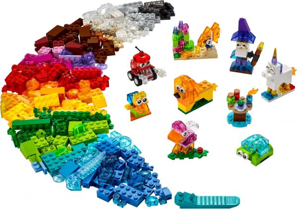 Lego 11013 Classic Прозрачные кубики 