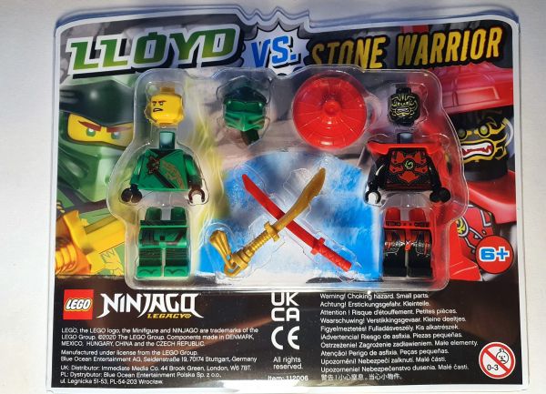 Lego 112006 NinjaGo Ллойд против Каменного Воина