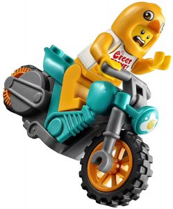 Lego 60310 City Трюковый мотоцикл с цыплёнком