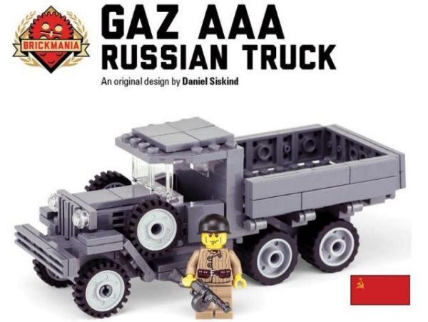 BrickMania 2076 Советский грузовик Газ ААА