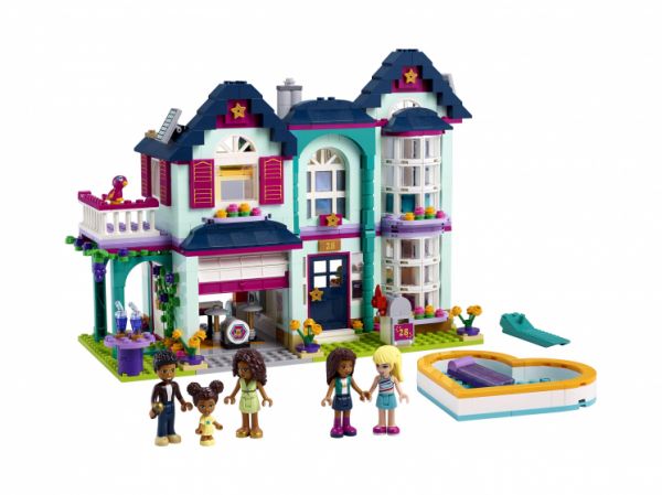 Lego 41449 Friends Дом семьи Андреа поврежденная коробка