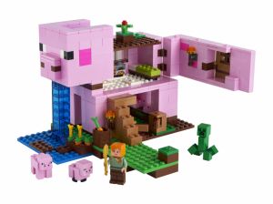 Lego 21170 Minecraft Свиной дом коробка имеет замятость