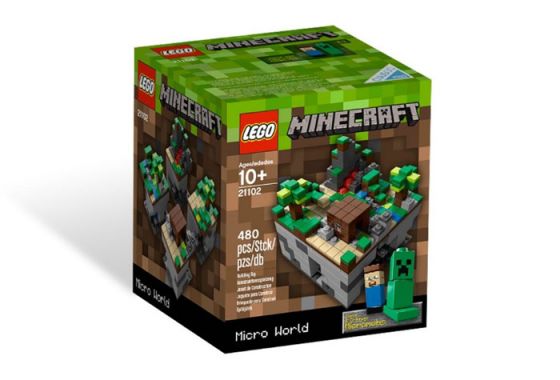Lego 21102 Minecraft Micro World Мини Мир Майнкрафт