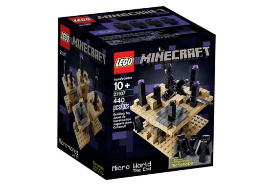 Lego 21107 Minecraft Микро мир Майнкрафта: Конец