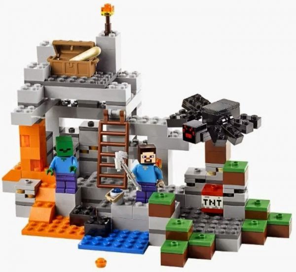 Lego 21113 Minecraft  Пещера