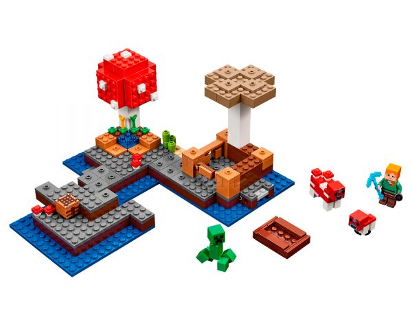 Lego 21129 Minecraft Грибной остров