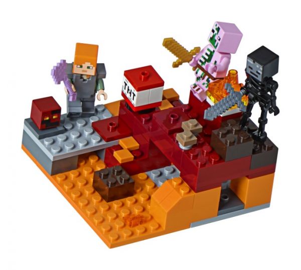 Lego 21139 Minecraft Бой в Подземелье