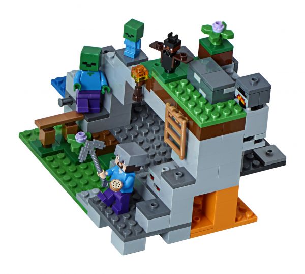 Lego 21141 Minecraft Пещера зомби