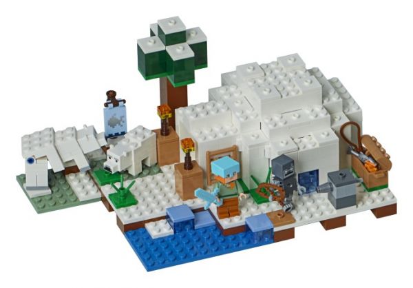 Lego 21142 Minecraft Иглу