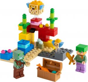Lego 21164 Minecraft Коралловый риф