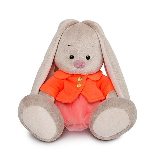 Мягкая игрушка Буди Баса Budi Basa Зайка Ми в оранжевой куртке и юбке, 18 см, SidS-240