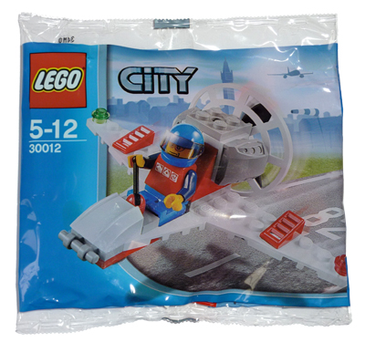 Lego 30012 City Аэроплан Mini Airplane