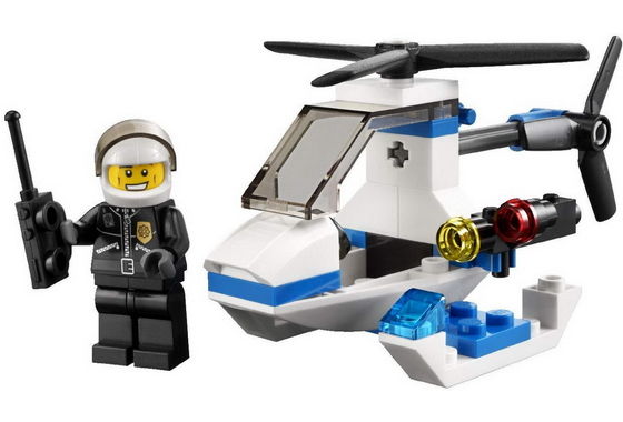 Lego 30014 City Полицейский вертолет