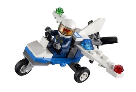 Lego 30018 City Полицейский самолёт