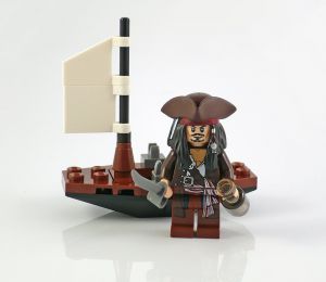Lego 30131 Pirates of the Caribbean Лодка Джека Воробья
