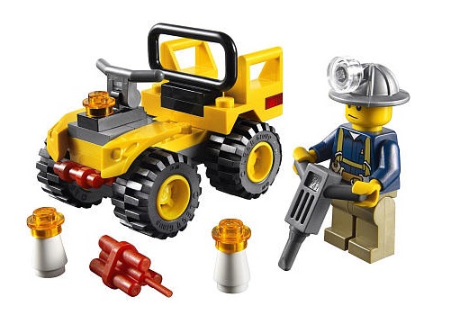 Lego 30152 City Квадроцикл шахты