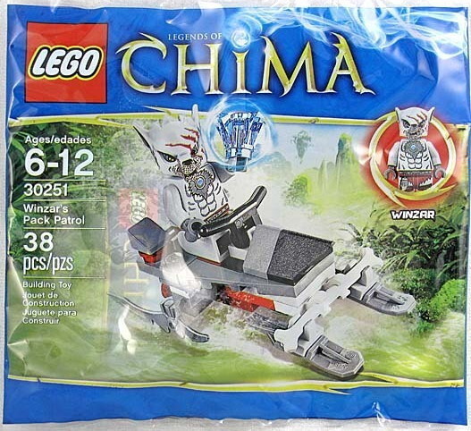 Lego CHIMA #30251 Winzar's Pack Patrol Building Toy Set 