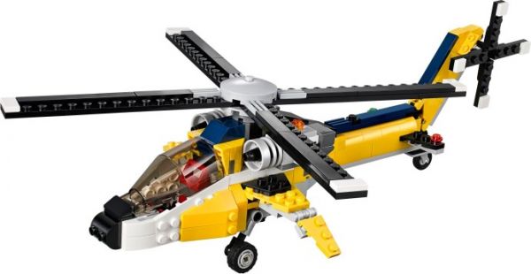 Lego 31023 Creator Жёлтый скоростной вертолёт