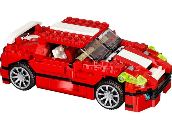 Lego 31024 Creator Красный мощный автомобиль 