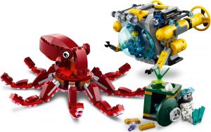Lego 31130 Creator Миссия по поиску затонувших сокровищ