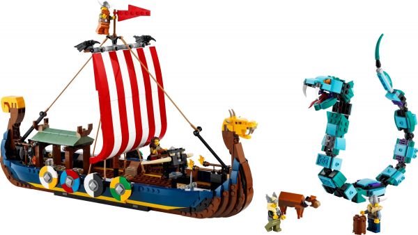 Lego 31132 Creator Корабль викингов и змей Мидгарда