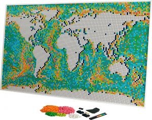 Lego 31203 Art Карта мира