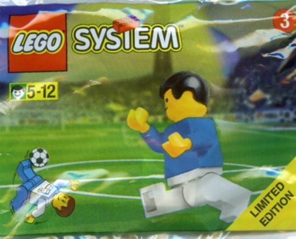 Lego 3305 Shell Promotional Set: Soccer: World Team Player Промо-набор компании Shell: Футболист