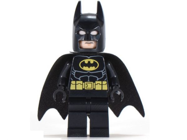 Lego sh016a минифигурка Batman - Black Suit with Yellow Belt and Crest (Type 2 Cowl)
