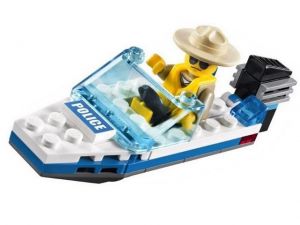 Lego 30017 City Полицейская лодка
