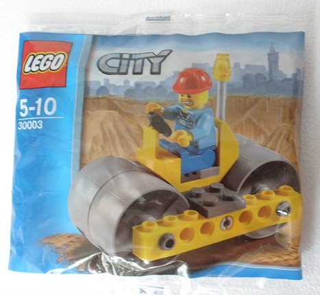 Lego 30003 City Каток Road Roller